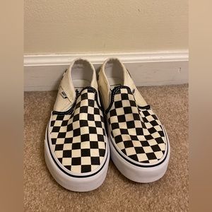 Brand New Checkered Vans